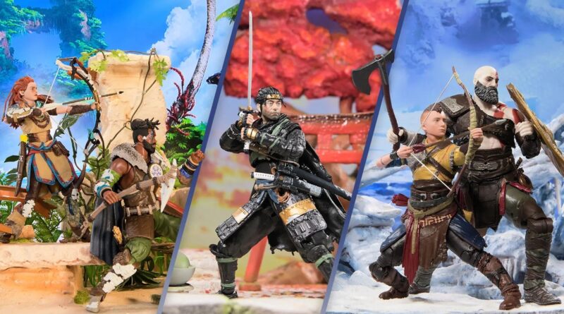 playstation-reveals-the-shapes-collection-figures-with-god-of-war,-horizon,-and-ghost-of-tsushima-[ign]