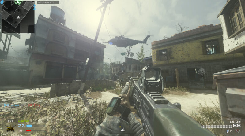 modders-remaster-modern-warfare-2-maps-from-2009,-rocketing-call-of-duty-4-up-steam’s-charts-[techspot]